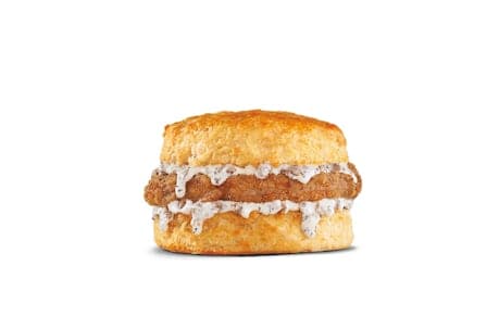 Hardee's Pork Chop 'N' Gravy Biscuit